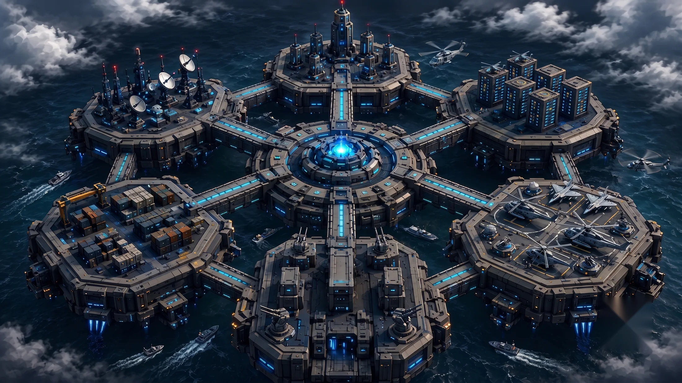 Onslaught Tactical Operations Command — operational city